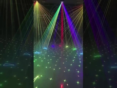 RGB Stage Animation Laser Light 5W Dengan ILDA Disco Lights Dan DMX Control