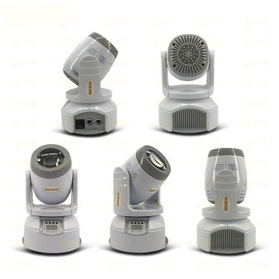 Desain Pencahayaan dan Sirkuit 80 RGBW LED Spot Beam Gobo Moving Head Light untuk Acara Dj