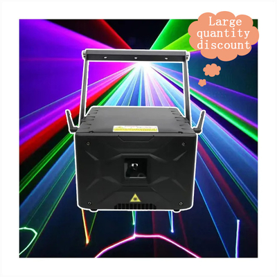 RGB Animasi Laser DJ Light untuk Disco Club 1-5w RGB Full Color Laser Projector Light