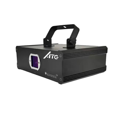 AC100V-250V 50/60Hz Animasi Warna 2W yang Bisa Dipindahkan Lampu Laser Waterproof untuk Luar Ruang