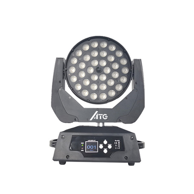 Emas 380w Lampu Beam Bergerak 80 RGBW Suara Diaktifkan Lampu Disco 50000 Jam Umur