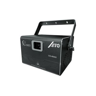 8000K Daylight Alert 6W RGB Full Color Stage Laser Lighting untuk DJ KTV Disco Light