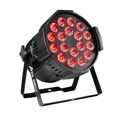 RGBW 4in1 stage light DMX512 Par LED Light 1810 Untuk pesta stage pernikahan Led Par