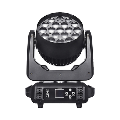 50000 Jam Waktu Kerja Cuci Zoom 250W RGBW Zoom Lampu Bergerak untuk Acara dan Pesta