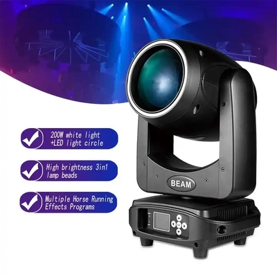 Lampu kepala bergerak 150w 18 prisma Gobo Spot untuk KTV Teater Auditorium Stage Bar Konser