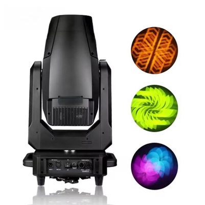 DMX512 Lampu Balok untuk Klub Pernikahan KTV Konser Gobo 12 Fixed Gobo Wheel Cahaya Putih